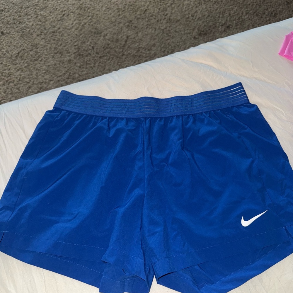 Nike Blue Athletic Shorts Lightweight Training